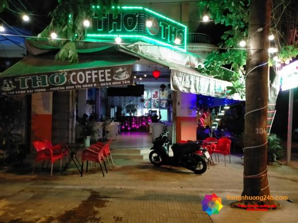 Cần sang quán cafe 2 mặt tiền đường Vành Đai Trong, phường Bình Trị Đông, quận Bình Tân.