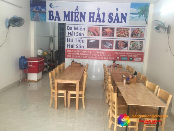 Sang quán hủ tiếu mực hoặc cho thuê mặt bằng tại đường Phạm Văn Bạch, phường 15, quận Tân Bình.