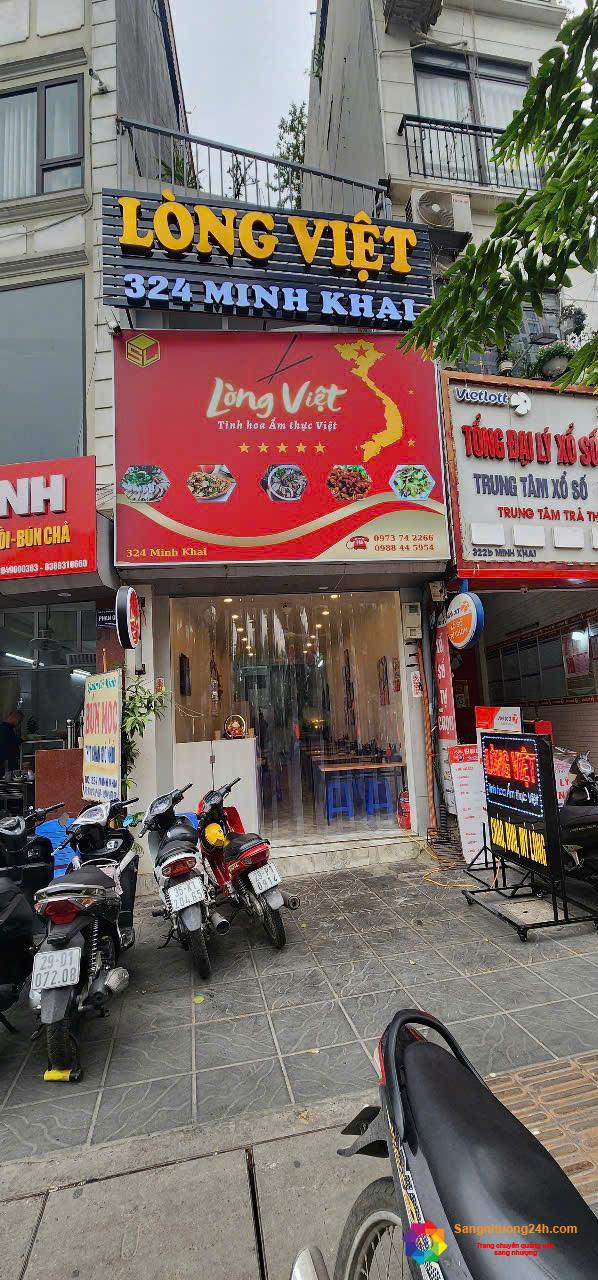Cần Sang Nhượng Quán Ăn Lòng Việt Ở Hà Nội