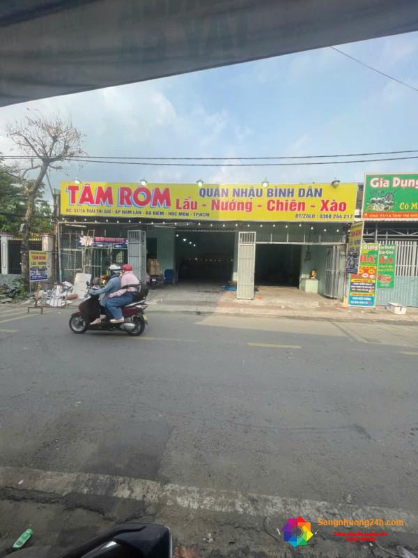 Cần Sang Nhượng Quán Nhậu Bình Dân Ở Hóc Môn