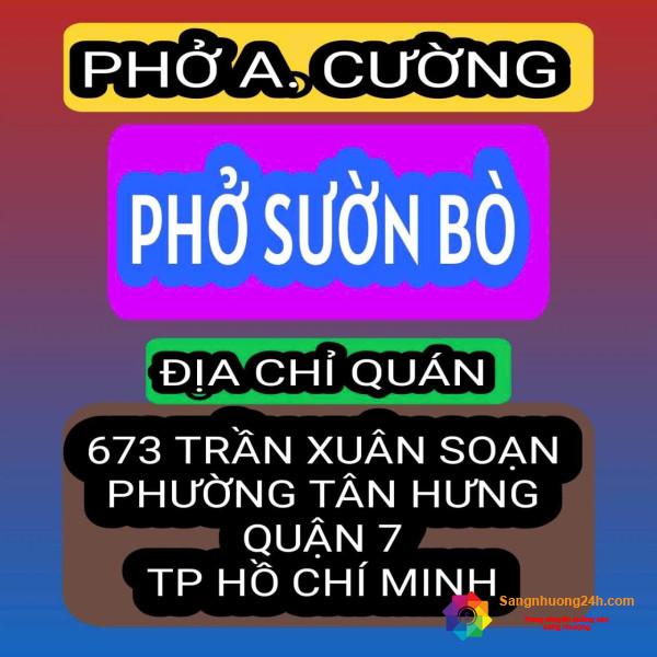 Sang quán phở - hủ tiếu