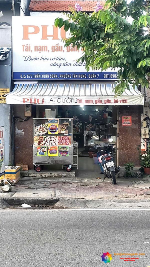 Cần Sang Nhượng Quán Phở Ở Trung Tâm Quận 7