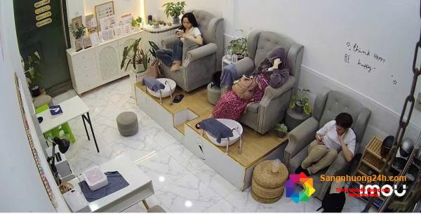 Sang tiệm tóc - nail