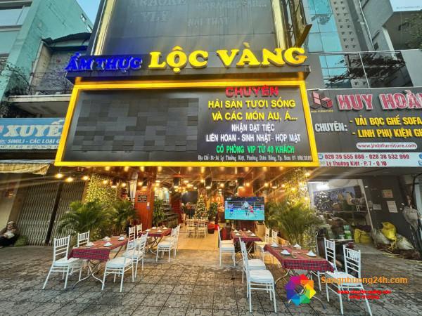 Sang Nhượng Nhà Hàng Hầm Rượu Lộc Vàng - Lý Thường Kiệt