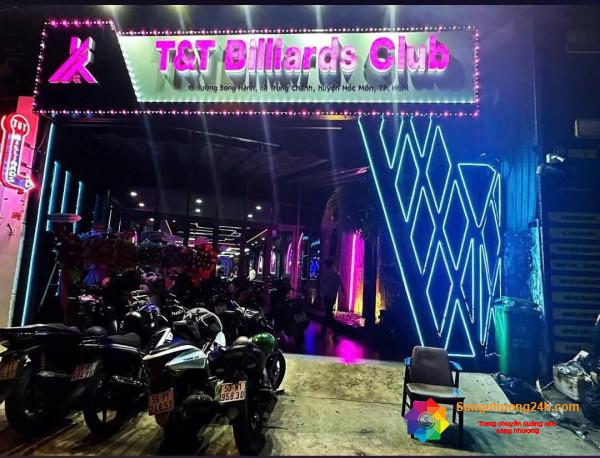 Sang Nhượng Câu Lạc Bộ Bida Ở Trung Tâm Hóc Môn