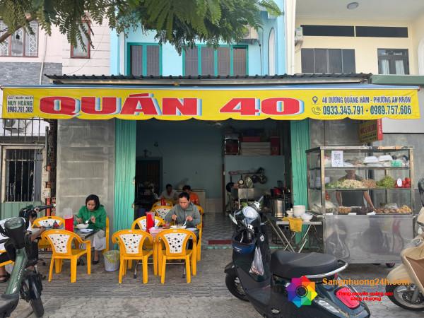 CƠ HỘI HIẾM – SANG NHƯỢNG QUÁN ĂN ĐANG RA TIỀN MỖI NGÀY – GÒ VẤP