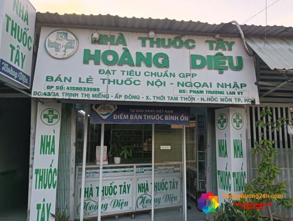 SANG NHƯỢNG NHÀ THUỐC ĐANG HOẠT ĐỘNG ỔN ĐỊNH – VÀO LÀ KINH DOANH NGAY 