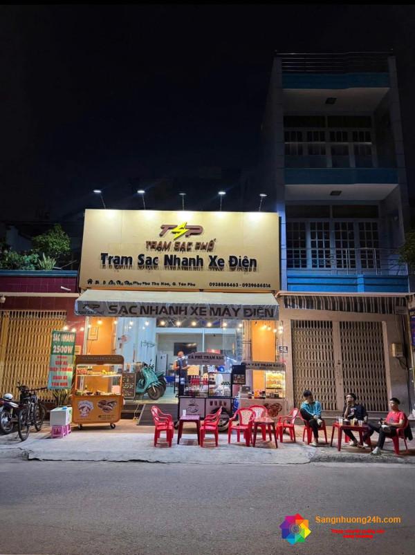 SANG NHƯỢNG QUÁN CÀ PHÊ KẾT HỢP TRẠM SẠC XE ĐIỆN – CÓ SẴN NGUỒN THU NHẬP HẰNG THÁNG