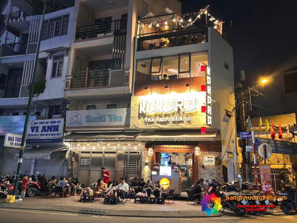 SANG NHƯỢNG QUÁN CÀ PHÊ CÓ SÂN THƯỢNG TẠI GÒ VẤP